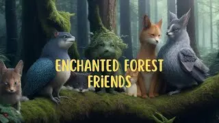 Enchanted forest friends - A bedtime story