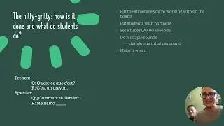 World Language Teacher Tip: speed chats