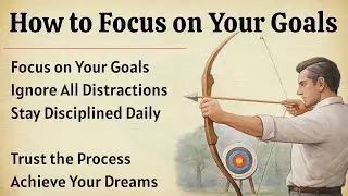 How to Focus on Your Goals | Ignore Distractions | Motivational Video 🔥 | Graded Reader ✅