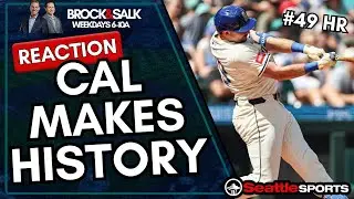 REACTION: Cal Raleigh Makes Baseball History | #SeattleSports