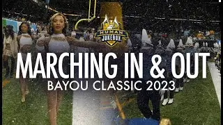 Southern University Human Jukebox | Marching In & Out | Bayou Classic 2023