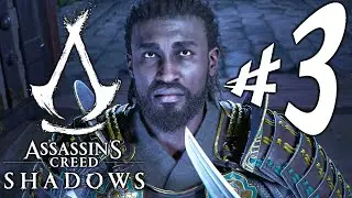 Assassin's Creed Shadows - Parte 3: O Samurai e a Shinobi!!! [ PS5 Pro - Playthrough 4K ]