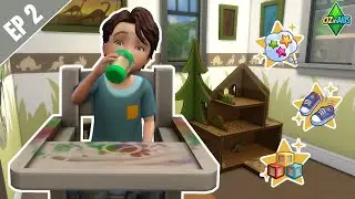 Super Sim Challenge Ep. 2 | Maxing All Toddler Skills...FAST!