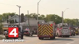 Funeral home fire extinguished on Detroit's west side