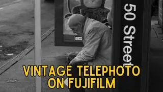 Calm NYC Vintage Manual Telephoto Street Photography POV (Fujifilm)