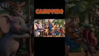 🔥 &ldquo;Coming Soon: CAMPFIRE &ndash; A Magical Tale of Friendship and Courage!&rdquo; #KidsSeries #BedtimeAdventure