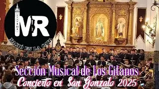 Concierto de la Sección Musical de Los Gitanos en la Parroquia de San Gonzalo en 2025.