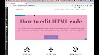 How to use html editor in Bootstrap Builder X