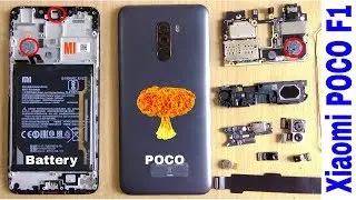 Xiaomi POCO F1 Teardown | Disassemble POCO F1 | Replacement Part, Display, Remove Battery Mi POCO F1
