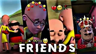 Motu Patlu cartoon |💔 motu patlu 🥺friendship status | Motu Patlu sad 😭 status | Arijit Singh song