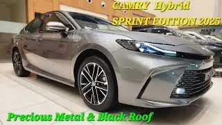 CAMRY SPRINT EDITION 2025 / PRECIOUS METAL AND BLACK ROOF / #trending #camry @ITX_AZIZ_121 