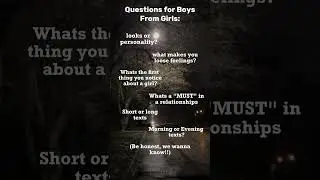 Let us know!! #music #trending #shorts #questionsforboys #haul #music #fyp #short #viral #questions