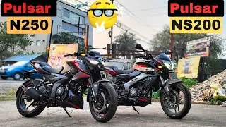 2024 Bajaj Pulsar N250 VS NS200 Which is Best For You | NS200 vs Pulsar N250 Detailed Comparison