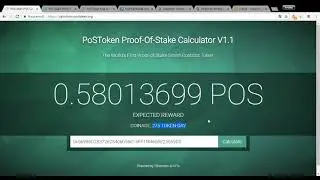 Free Airdrop Бесплатная раздача PoSToken! Инструкция по PoS майнингу токена! PoS mining guide.