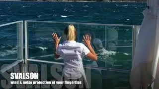 SVALSON wind & noise protection at your fingertips