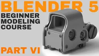 Blender 5 Course - Your First 3D Model | Part 6 - Creating The Buttons