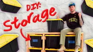 DIY: BUILDING SOME EXTRA STORAGE