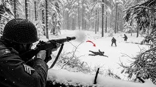 Они Называли Это Невозможным — Пока Его Модифицированный M1919 Не Убил 95 Немцев За 48 Часов