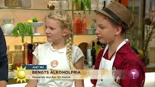 Vi smakar på småkockarnas plockmat - Nyhetsmorgon (TV4)