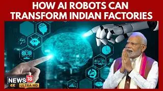 Потрясающие роботы с искусственным интеллектом доминируют на саммите India Ai Impact Summit 2026 ...