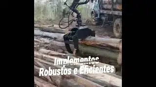 Garra Florestal / Garra nova / Mini Skidder florestal / Campineiro/ Grua Florestal