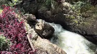 Успокаивающий водопад. Отпусти все плохое по быстрому течению воды. 