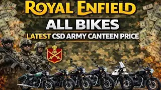 Royal Enfield Latest CSD Army Canteen Pricelist With Bike Specifications. #csdcars #royalenfield