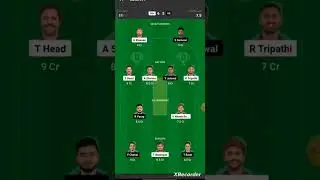 DREAM 11 SRH VS RR ELIMINATOR IPL 2024 GL TEAM ANALYSIS