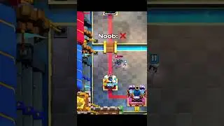 Noob vs pro tips 💪 #clashroyale #memes #clash #fypシ #shorts