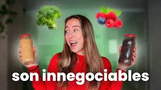 Los 7 ALIMENTOS que tomo a DIARIO como NUTRICIONISTA 100% vegetal🌱