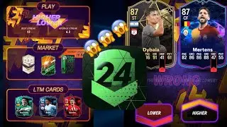 PLAYING MADFUT 24 LTM *HIGHER OR LOWER*