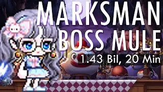 Maplestory Marksman Bossing Mule 1.43 BIL in 20 Minutes