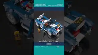 Parts and build review of LEGO Icons 10357 Shelby Cobra 427 S/C&hellip; in under two minutes!