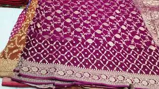 Pure benars kaddi georgettes small mistakes don't miss what's app 7995188468