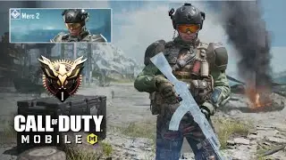 *NEW* UNLOCKING MERC 2 SOLDIER SKIN AT MASTER RANK in CALL OF DUTY MOBILE! (SEASON 2)