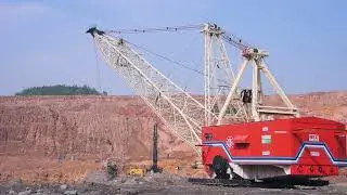 Dragline in NCL, A Subsidiary of Coal India Limited