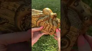 Gold Treasure Chest Dig (ASMR) #asmrshorts #toyunboxing #goldtreasure #treasurechest #surprisetoy