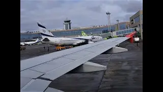 Взлет из Домодедово А320-200 Уральские авиалинии