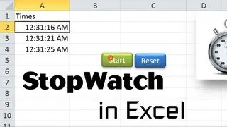 Советы и рекомендации по Excel VBA №18: секундомер в Excel