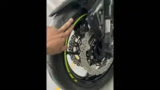 Kawasaki z900 alloy wheel replace (part2)#kawasaki #z900