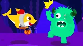 Baby Shark VS. GREEN MONSTER?! 👹🦈 | Funny Scary Parody Edit (Crazy Effects