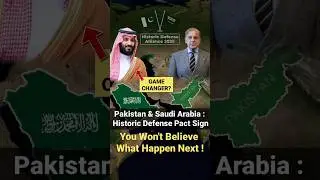 Pakistan & Saudi Arabia Historic Defence Agreement #pakistan #saudiarabia #army #pakistanarmy #india