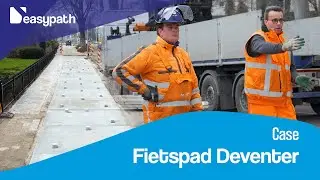 Demontabel fietspad aanleggen in Deventer | Easypath