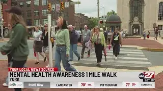 Mental health awareness walk in York County
