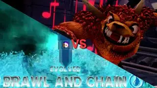 Skylanders nightmare Wolf Gang vs Brawl and Chain