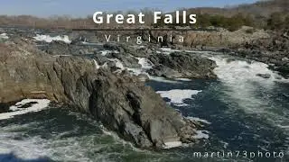 Great Falls, Virginia and Maryland - Amazing waterfalls with natural ambient relaxing sound