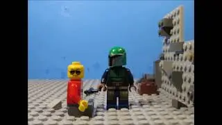 Why you should never take off a Mandalorian's helmet - Lego stop motion