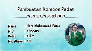 PEMBUATAN KOMPOS PADAT SECARA SEDERHANA. SMK SMTI PDG🔥