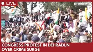 Congress protests deteriorating law and order in Dehradun, demands action from Uttarakhand govt