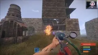 RUST LET'S PLAY EP 14 RATING THE BASE THAT HIT MY NEIGHBOR